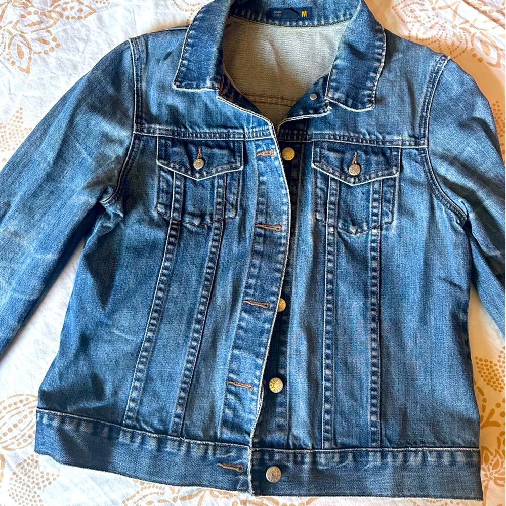 J. Crew vintage denim jacket size M